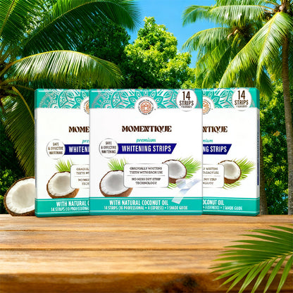 Momentique - Coconut Whitening Strips